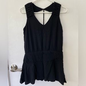 Women’s black dress/cover-up